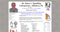 Desktop Screenshot of drjamesspaulding.com